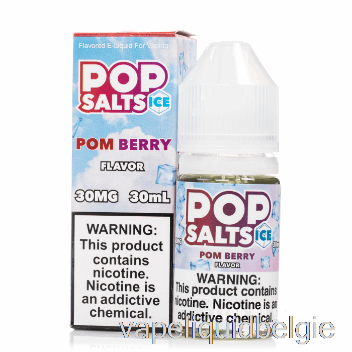 Vape Vloeibaar Ijs Pom Berry - Popzout - 30 Ml 30 Mg